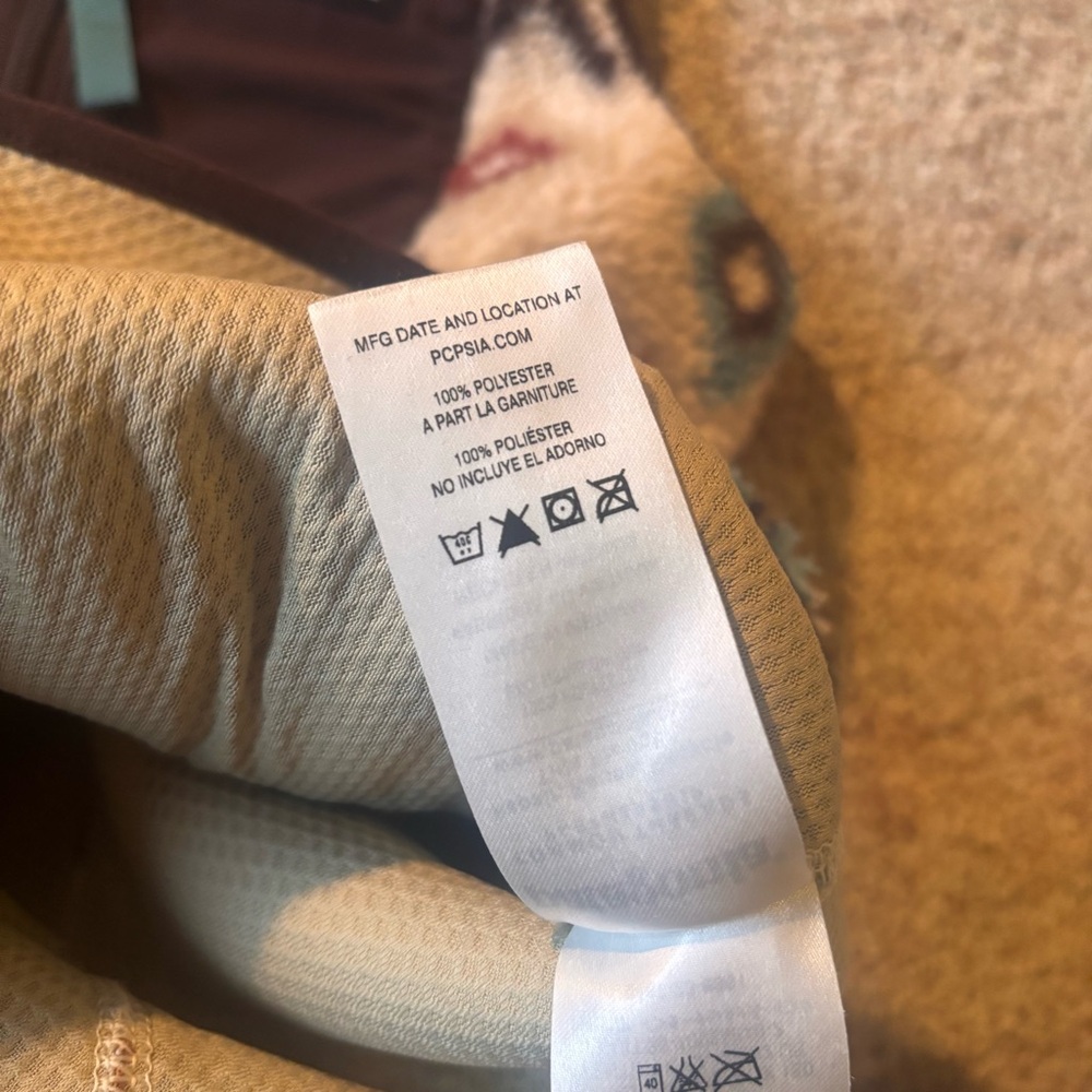 Patagonia Retro X Fleece Vest Full Zip Deep Pile Aztec Southwestern Women Medium - Picture 6 of 6